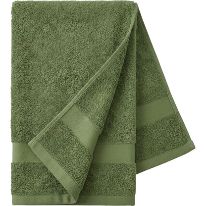 Kexle Cotton Terry Exercise Towel 72 x 38 cm Moss Green - Product view