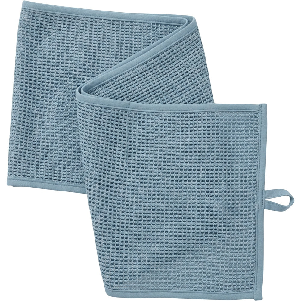 Kexle Mesh-Knit Training Towel 85 x 32 cm Mist Blue - Product view